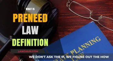 Understanding Preneed Law: Definition, Importance, and Legal Implications Explained