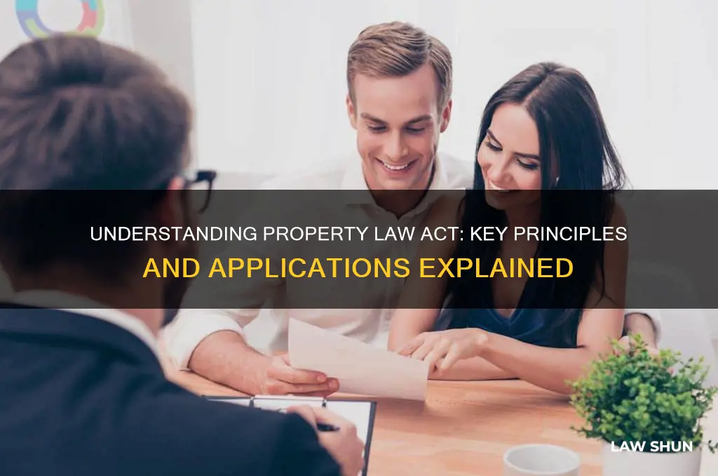 what is property law act