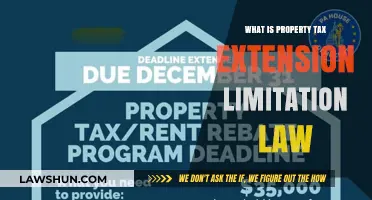 Understanding Property Tax Extension Limitation Laws