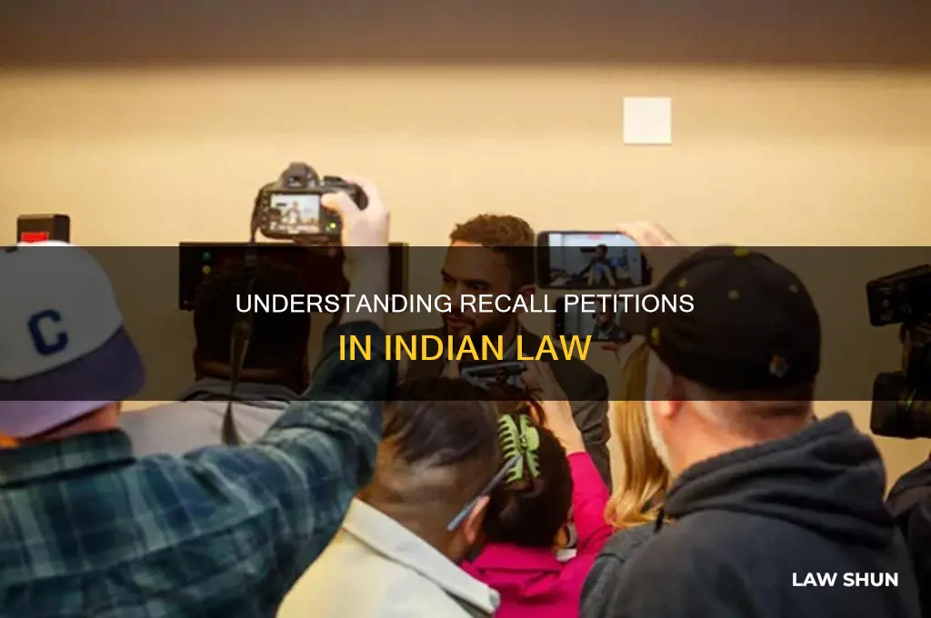 what is recall petition in indian law