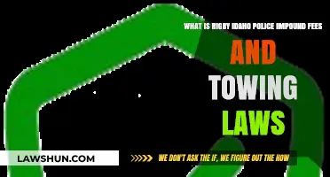 Rigby Idaho Police Impound Fees and Towing Laws Explained