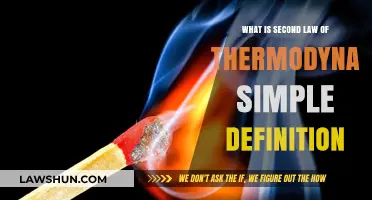 Understanding the Second Law of Thermodynamics: A Simple Definition