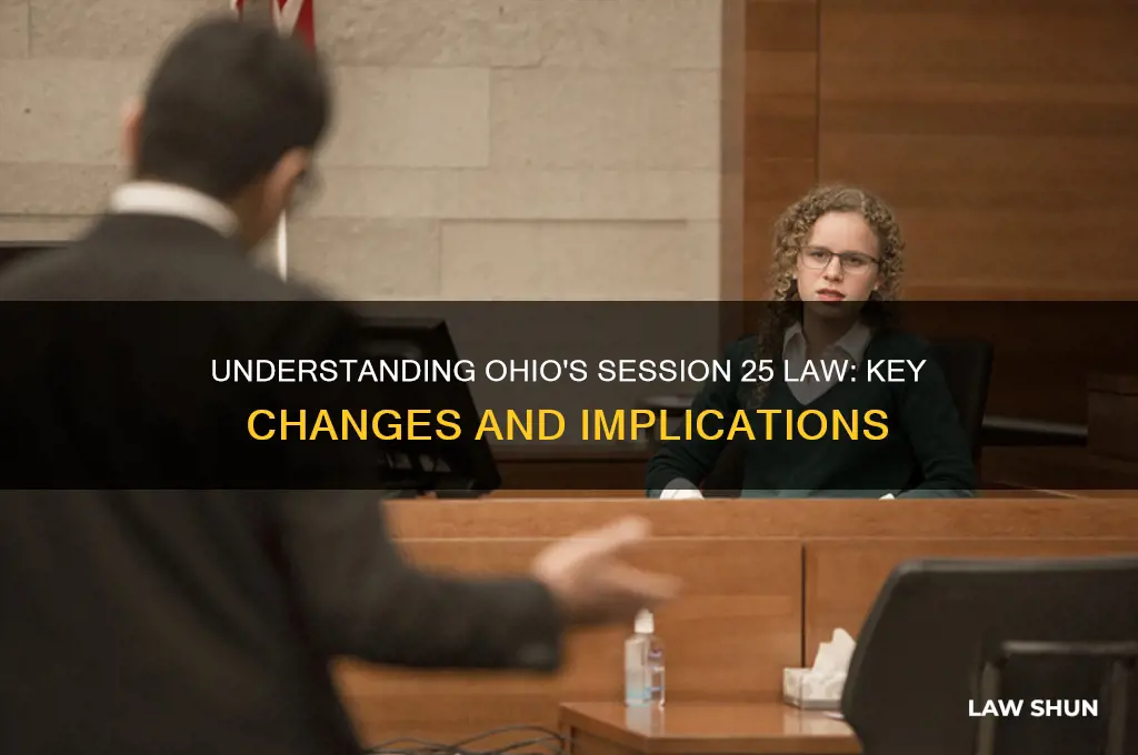 what is session 25 law ohio