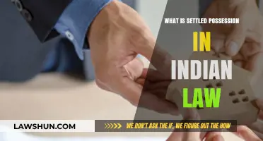 Settled Possession: Understanding Indian Property Law