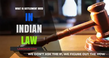 Understanding Settlement Deeds in Indian Law