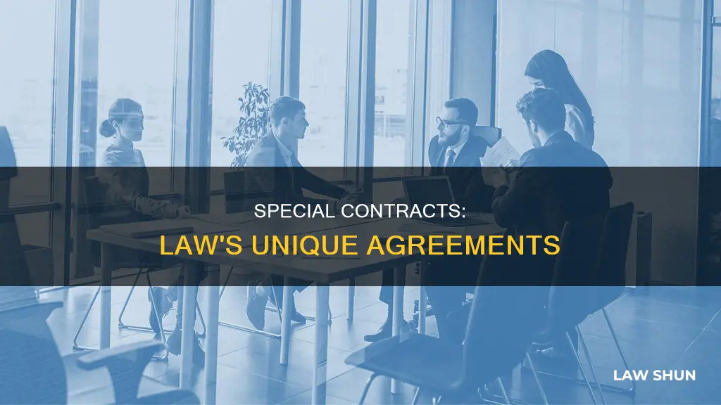 what is special contract in law