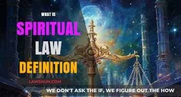 Understanding Spiritual Law: Definition, Principles, and Universal Application