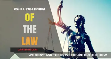 Understanding St. Paul's Definition of the Law: A Biblical Perspective