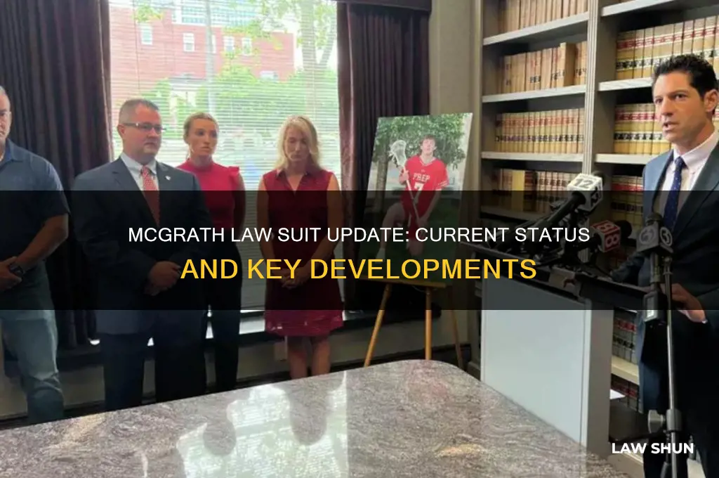 what is status of mcgrath law suit
