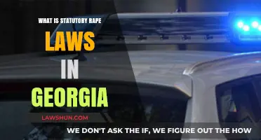 Understanding Georgia's Statutory Rape Laws: Definitions, Penalties, and Legal Implications