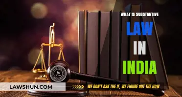 Understanding India's Substantive Law: A Comprehensive Guide
