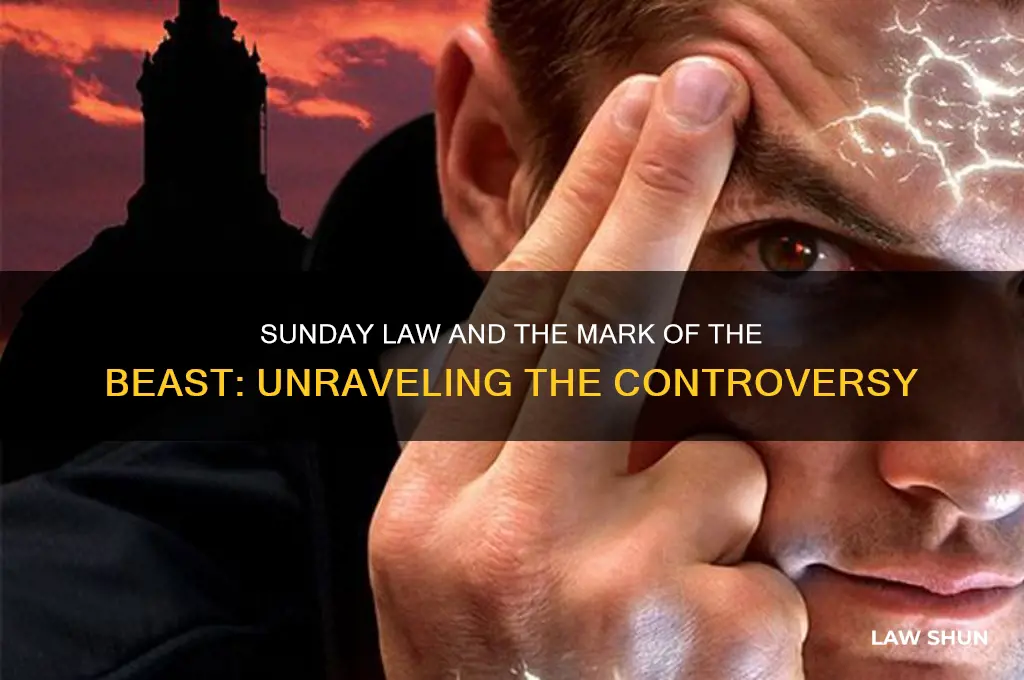 what is sunday law and the mark of the beast