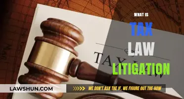 Tax Law Litigation: Understanding Your Legal Rights