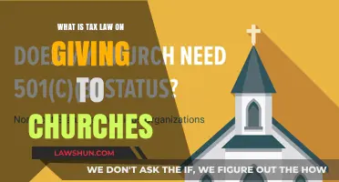 Church Donations: Understanding Tax Law
