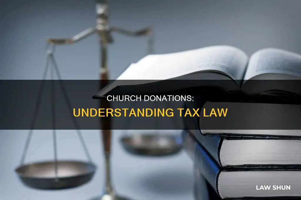 what is tax law on giving to churches