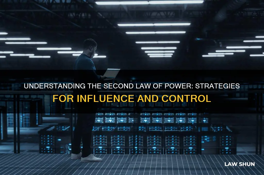 what is the 2nd law of power