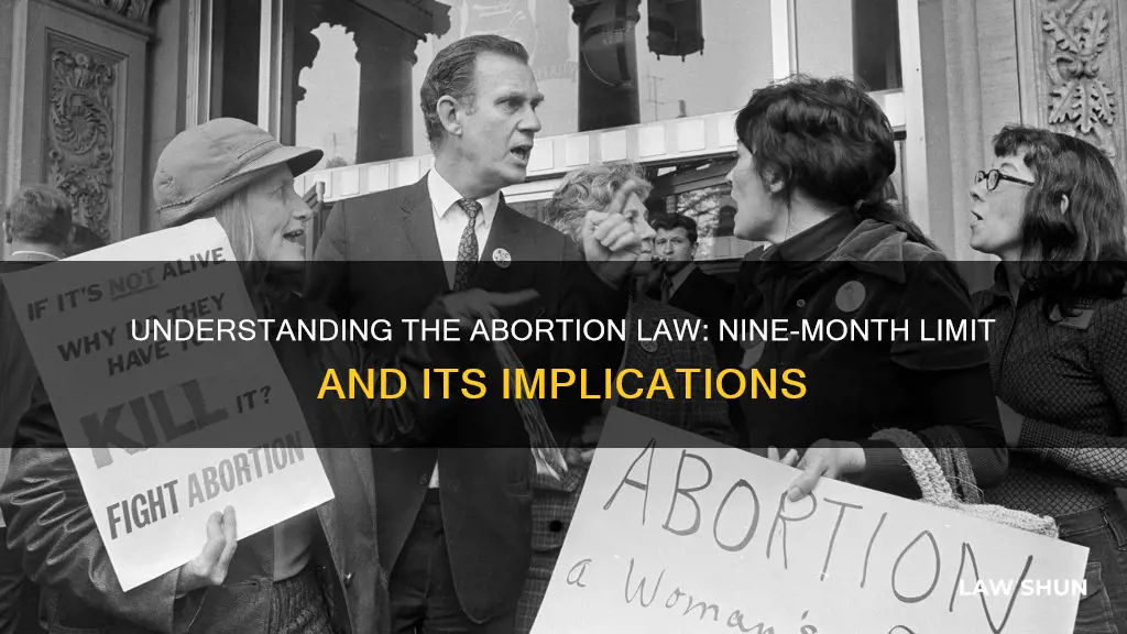 what is the 9 month abortion law