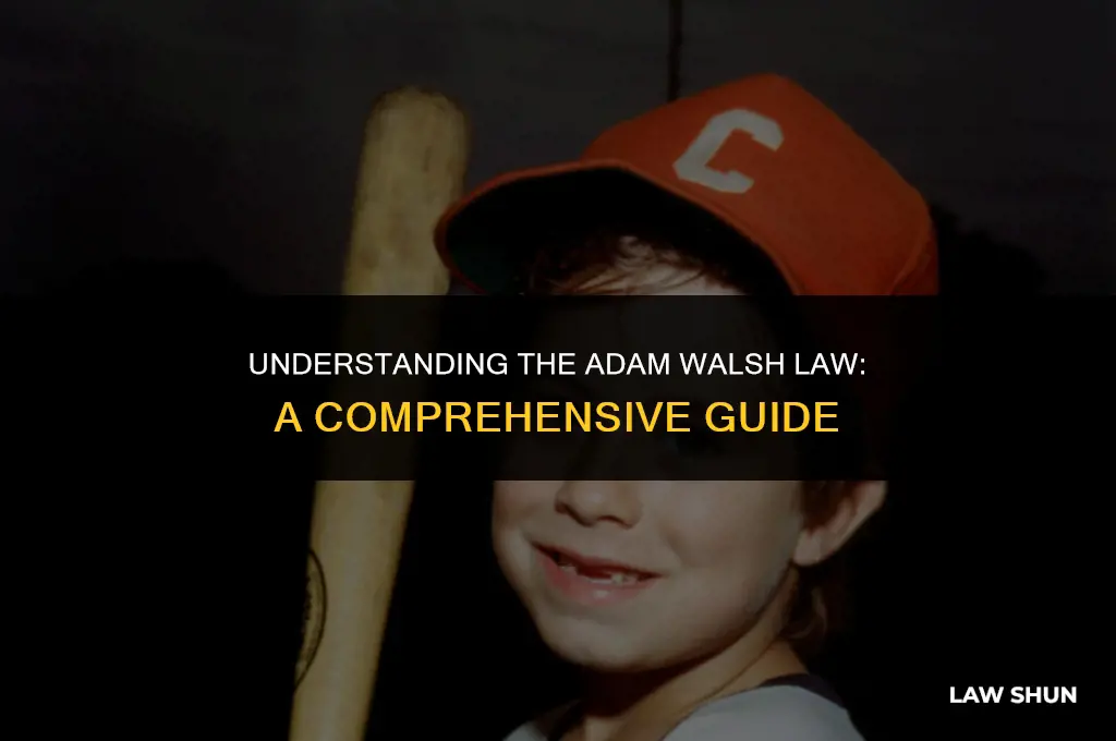 what is the adam walsh law