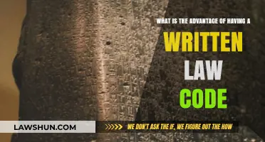 Written Law Codes: Ensuring Clarity, Equality, and Justice in Society
