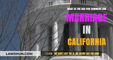California Common Law Marriage Age Requirements Explained