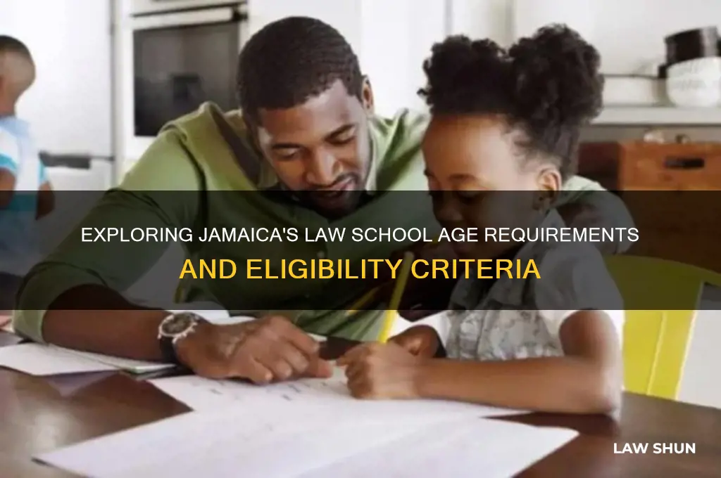 what is the age limit to do law in jamaica