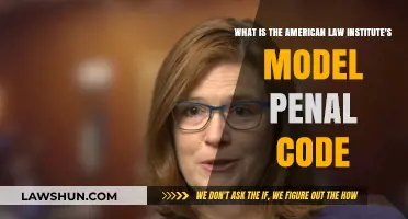 Understanding the American Law Institute's Model Penal Code