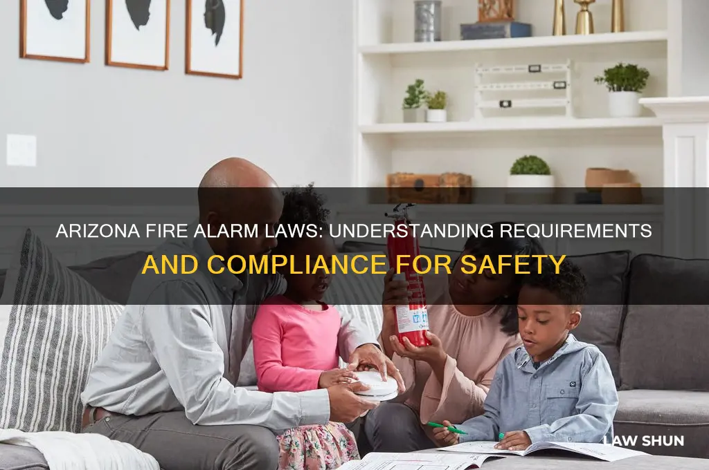 what is the az law regarding fire alarms