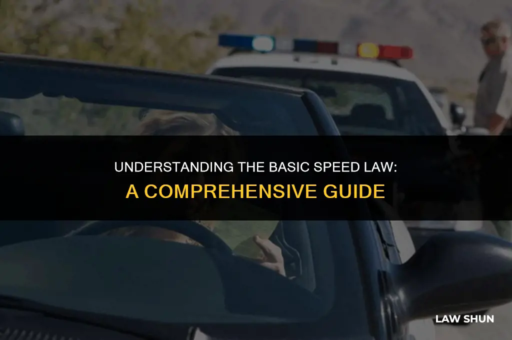 what is the basic speed law