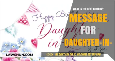 Heartfelt Birthday Wishes for Your Daughter-in-Law: Crafting the Perfect Message