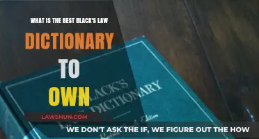 Choosing the Ideal Black's Law Dictionary for Legal Professionals