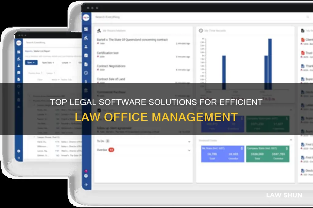 what is the best computer program for a law office