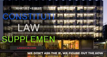 Best Constitutional Law Supplements: Enhance Your Understanding