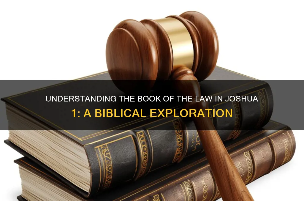 what is the book of the law in joshua 1