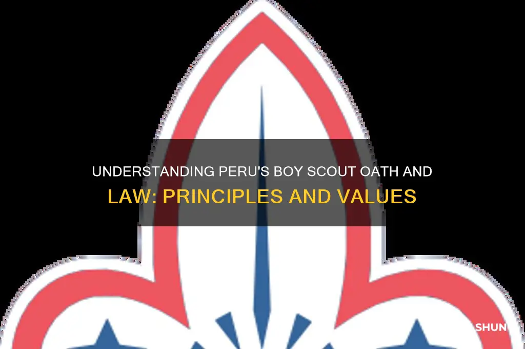 what is the boy scout oath and law of peru