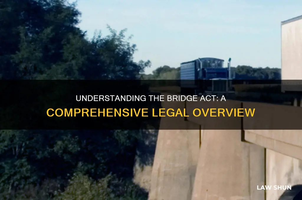 what is the bridge act law