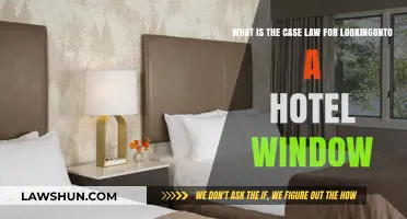 Hotel Window Case Law: Privacy Expectations