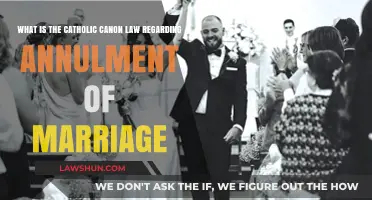 Understanding Catholic Canon Law: Marriage Annulment Explained