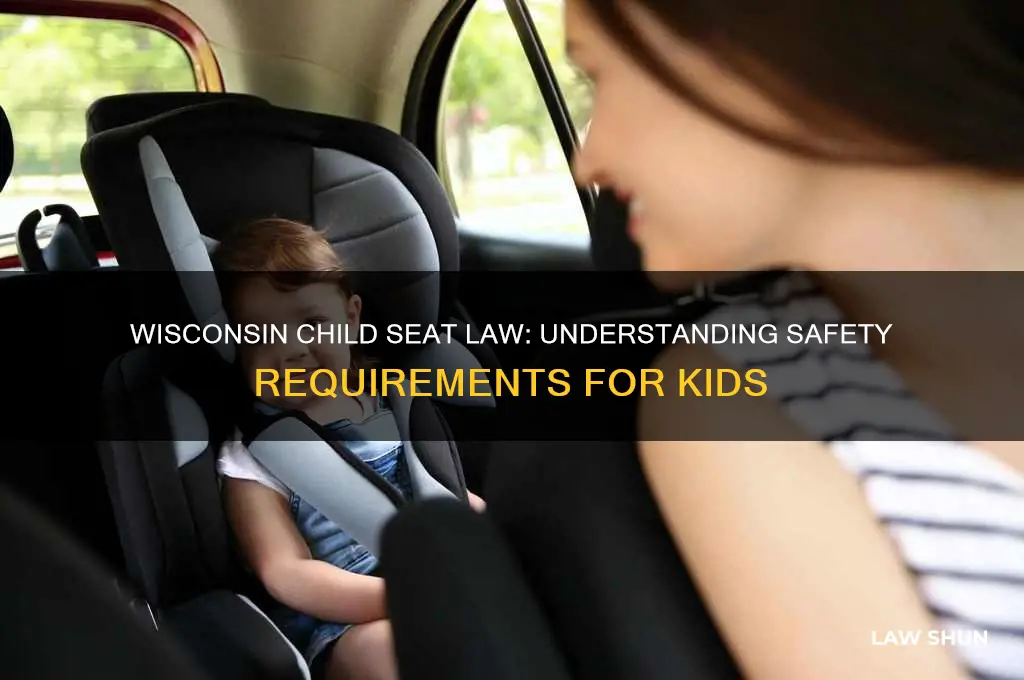 what is the child seat law in wisconsin