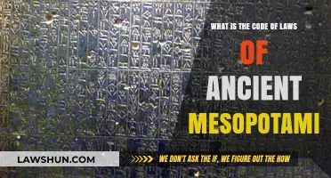 Unveiling Ancient Mesopotamia's Legal Legacy: The Code of Laws Explained
