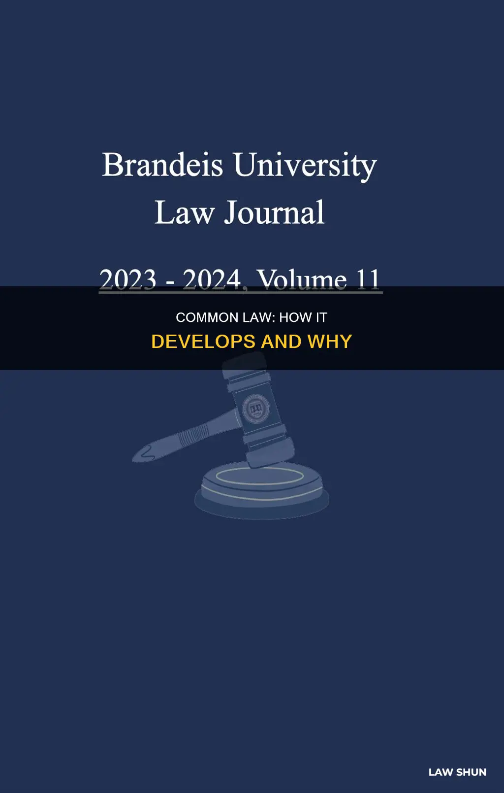 what is the common law how does it develop