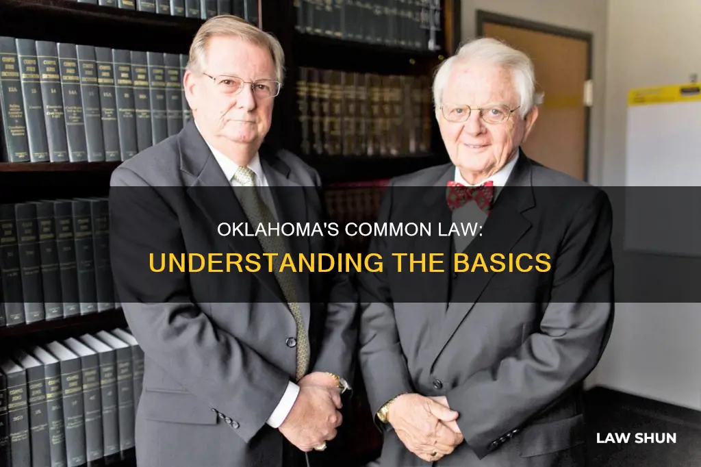 what is the common law in oaklahoma
