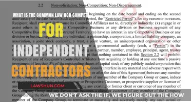 Non-Compete Clauses: Protecting Contractors' Rights and Interests