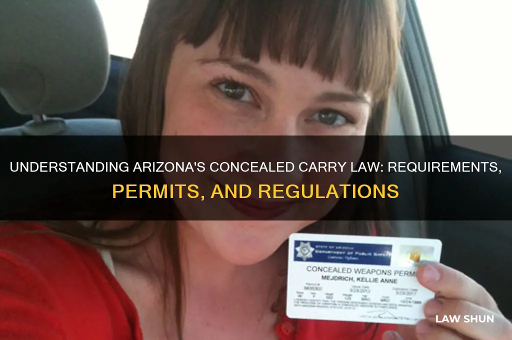 what is the consealed carry law in az