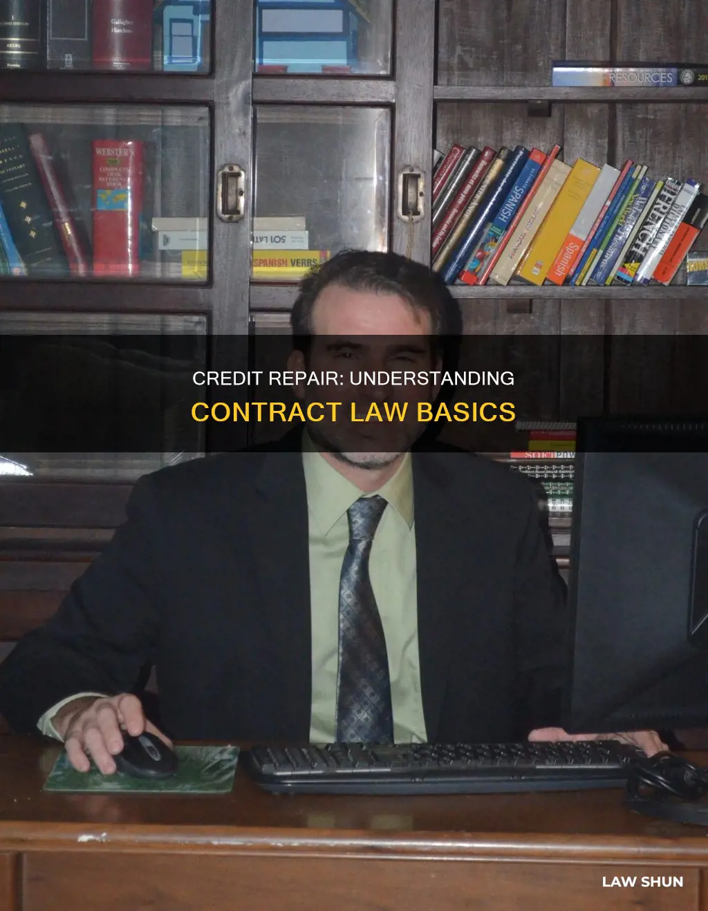 what is the contract law in credit repair