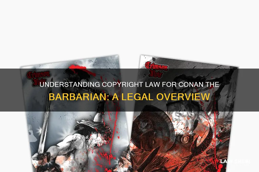 what is the copyright law concerning conan the barbarian