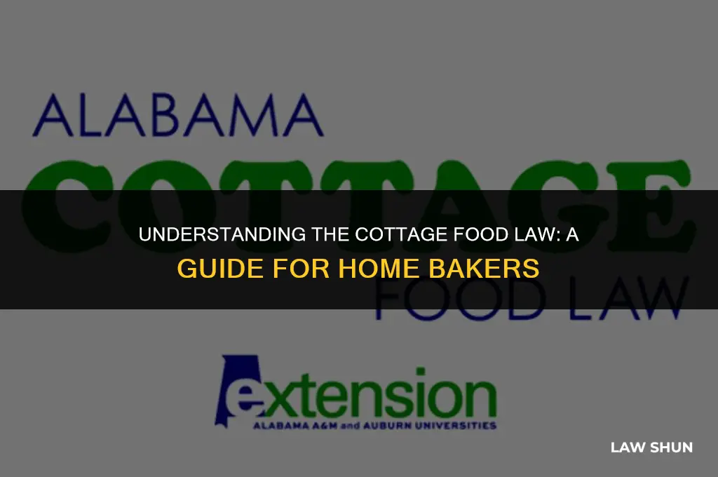 what is the cottage food law