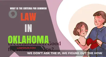 Understanding Oklahoma's Common Law Marriage Criteria