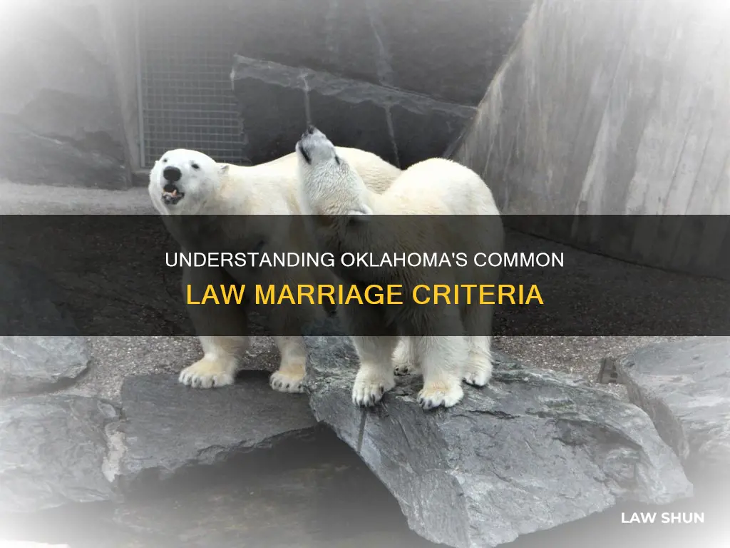 what is the criteria for common law in oklahoma