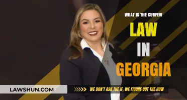 Understanding Georgia's Curfew Law: Rules, Penalties, and Parental Responsibilities