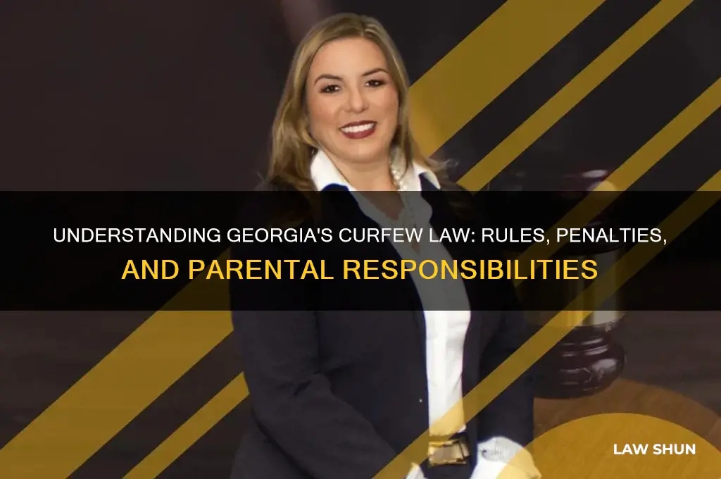 what is the curfew law in georgia